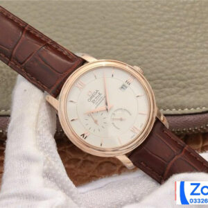 ĐỒNG HỒ NAM OMEGA DE VILLE FAKE 11 NHÀ MÁY DV VIỀN VỎ VÀNG HỒNG 40MM 1 ĐỒNG HỒ NAM OMEGA DE VILLE FAKE 11 NHÀ MÁY DV VIỀN VỎ VÀNG HỒNG 40MM