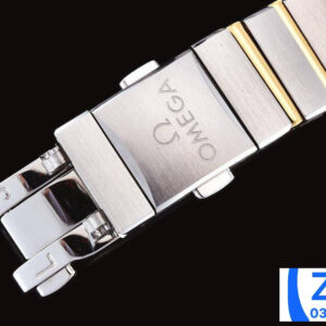ĐỒNG HỒ NỮ OMEGA CONSTELLATION FAKE 1:1 NHÀ MÁY GF MẶT SỐ XANH 25MM 4 ĐỒNG HỒ NỮ OMEGA CONSTELLATION FAKE 1:1 NHÀ MÁY GF MẶT SỐ XANH 25MM