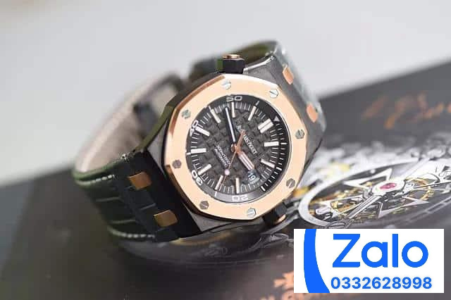 ĐỒNG HỒ NAM AUDEMARS PIGUET ROYAL OAK 15709 SUPER FAKE NHÀ MÁY JF ĐEN 41MM ĐỒNG HỒ NAM AUDEMARS PIGUET ROYAL OAK 15709 SUPER FAKE NHÀ MÁY JF ĐEN 41MM