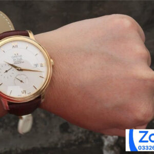 ĐỒNG HỒ NAM OMEGA DE VILLE FAKE 1:1 NHÀ MÁY DV MẶT TRÒN MÀU VÀNG 40MM 6 ĐỒNG HỒ NAM OMEGA DE VILLE FAKE 1:1 NHÀ MÁY DV MẶT TRÒN MÀU VÀNG 40MM