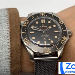 ĐỒNG HỒ NAM OMEGA SEAMASTER FAKE CAO CẤP NHÀ MÁY VS MẶT SỐ ĐEN 42MM 6 ĐỒNG HỒ NAM OMEGA SEAMASTER FAKE CAO CẤP NHÀ MÁY VS MẶT SỐ ĐEN 42MM