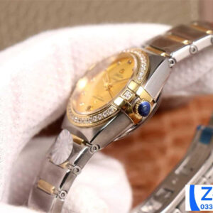 ĐỒNG HỒ NỮ OMEGA CONSTELLATION FAKE 1:1 NHÀ MÁY 3S MẶT SỐ CHẢI TIA 29MM 2 ĐỒNG HỒ NỮ OMEGA CONSTELLATION FAKE 1:1 NHÀ MÁY 3S MẶT SỐ CHẢI TIA 29MM