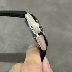 OMEGA CONSTELLATION LUXURY IMITATION WATCHES BLACK BEZEL LEATHER STRAP WHITE DIAL SBF FACTORY 41MM 3 ĐỒNG HỒ NAM OMEGA CONSTELLATION REPLCIA CAO CẤP NHÀ MÁY SBF FACTORY 41MM