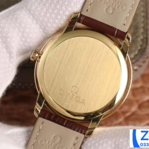 ĐỒNG HỒ NAM OMEGA DE VILLE FAKE 11 NHÀ MÁY AZ DÂY DA VỎ VÀNG GOLD 40MM 4 ĐỒNG HỒ NAM OMEGA DE VILLE FAKE 11 NHÀ MÁY AZ DÂY DA VỎ VÀNG GOLD 40MM