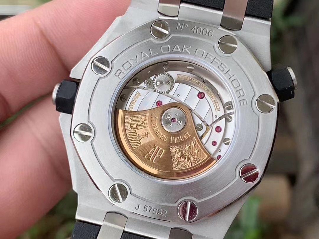 ĐỒNG HỒ AUDEMARS PIGUET ROYAL OAK OFFSHORE 15710ST FAKE NHÀ MÁY JF ĐEN 42MM ĐỒNG HỒ AUDEMARS PIGUET ROYAL OAK OFFSHORE 15710ST FAKE NHÀ MÁY JF ĐEN 42MM