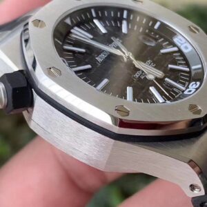 ĐỒNG HỒ AUDEMARS PIGUET ROYAL OAK OFFSHORE 15710ST FAKE NHÀ MÁY JF ĐEN 42MM 3 ĐỒNG HỒ AUDEMARS PIGUET ROYAL OAK OFFSHORE 15710ST FAKE NHÀ MÁY JF ĐEN 42MM