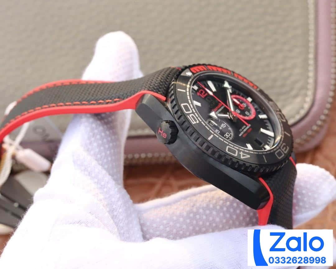 ĐỒNG HỒ NAM OMEGA SEAMASTER FAKE 1:1 NHÀ MÁY OM HAI MÀU ĐỎ ĐEM 45MM ĐỒNG HỒ NAM OMEGA SEAMASTER FAKE 1:1 NHÀ MÁY OM HAI MÀU ĐỎ ĐEM 45MM