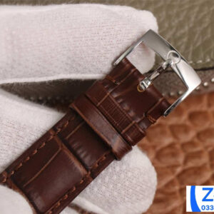 ĐỒNG HỒ NAM OMEGA DE VILLE FAKE CAO CẤP NHÀ MÁY AZ FACTORY DÂY DA NÂU 40MM 5 ĐỒNG HỒ NAM OMEGA DE VILLE FAKE CAO CẤP NHÀ MÁY AZ FACTORY DÂY DA NÂU 40MM