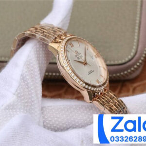 ĐỒNG HỒ NAM OMEGA DE VILLE FAKE CAO CẤP NHÀ MÁY VK VIỀN ĐÍNH ĐÁ 36.8MM 2 ĐỒNG HỒ NAM OMEGA DE VILLE FAKE CAO CẤP NHÀ MÁY VK VIỀN ĐÍNH ĐÁ 36.8MM