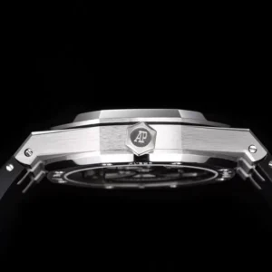 AUDEMARS PIGUET BEST COPIES WATCH ROYAL OAK R8 FACTORY RUBBER STRAP 41MM 3 ĐỒNG HỒ AUDEMARS PIGUET ROYAL OAK REPLICA 11 NHÀ MÁY R8 DÂY CAO SU 41MM