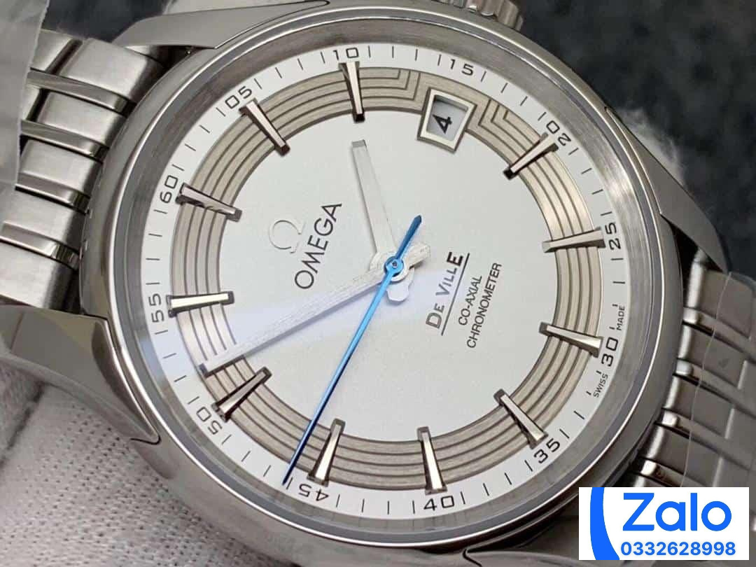ĐỒNG HỒ NAM OMEGA DE VILLE REPLICA CAO CẤP NHÀ MÁY VS KIM XANH NỔI BẬT 41MM ĐỒNG HỒ NAM OMEGA DE VILLE REPLICA CAO CẤP NHÀ MÁY VS KIM XANH NỔI BẬT 41MM