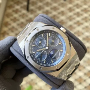AUDEMARS PIGUET BEST REPLICA WATCHES ROYAL OAK APS FACTORY MOON CALENDAR 41MM 1 ĐỒNG HỒ AUDEMARS PIGUET ROYAL OAK REP 11 NHÀ MÁY APS LỊCH TUẦN TRĂNG 41MM