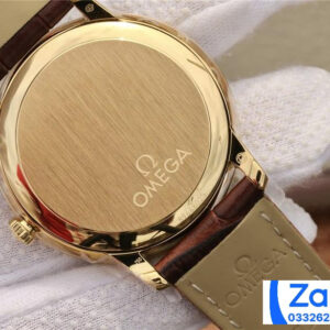 ĐỒNG HỒ NAM OMEGA DE VILLE FAKE 1:1 NHÀ MÁY DV MẶT TRÒN MÀU VÀNG 40MM 4 ĐỒNG HỒ NAM OMEGA DE VILLE FAKE 1:1 NHÀ MÁY DV MẶT TRÒN MÀU VÀNG 40MM