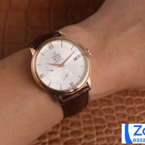 ĐỒNG HỒ NAM OMEGA DE VILLE FAKE 1:1 NHÀ MÁY AZ DÂY DA VỎ VÀNG HỒNG 40MM 6 ĐỒNG HỒ NAM OMEGA DE VILLE FAKE 1:1 NHÀ MÁY AZ DÂY DA VỎ VÀNG HỒNG 40MM