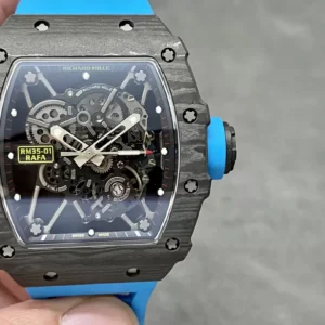 ĐỒNG HỒ NAM RICHARD MILLE RM35-01 REPLICA 11 NHÀ MÁY SONIC CARBON 45MM 1 ĐỒNG HỒ NAM RICHARD MILLE RM35-01 REPLICA 11 NHÀ MÁY SONIC CARBON 45MM