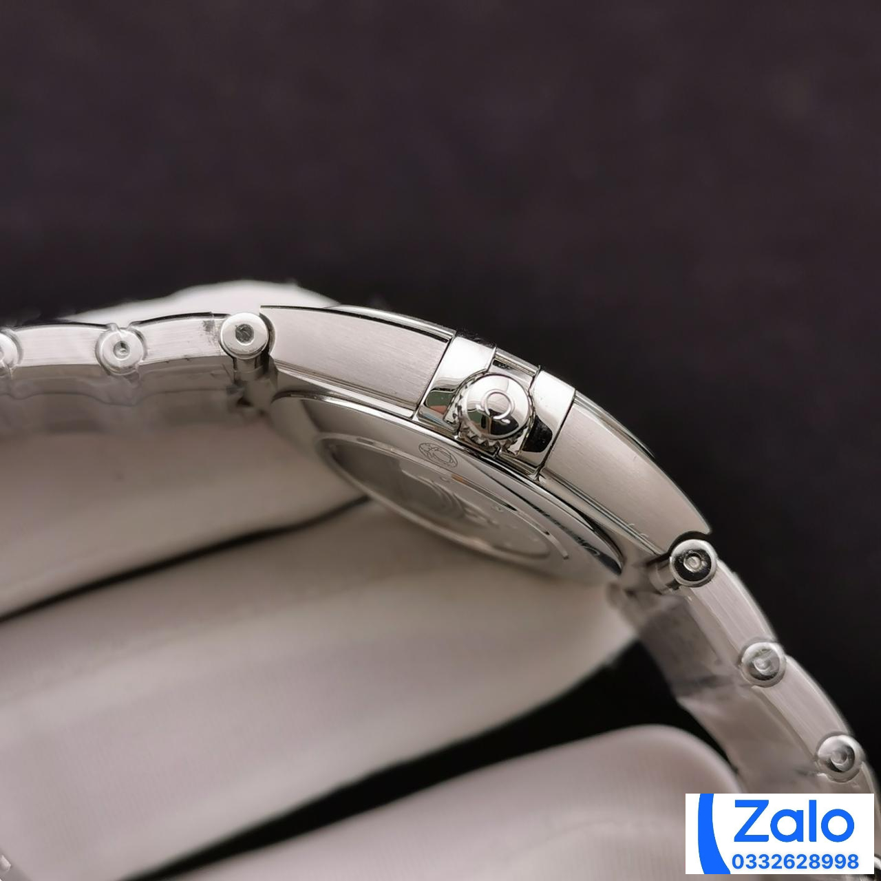 ĐỒNG HỒ NỮ OMEGA CONSTELLATION FAKE CAO CẤP NHÀ MÁY 3S THIẾT KẾ ĐÍNH ĐÁ 28MM ĐỒNG HỒ NỮ OMEGA CONSTELLATION FAKE CAO CẤP NHÀ MÁY 3S THIẾT KẾ ĐÍNH ĐÁ 28MM