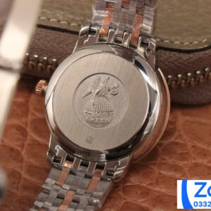 ĐỒNG HỒ NỮ OMEGA DE VILLE SUPER FAKE NHÀ MÁY MKS VIỀN TRÒN TRƠN 32.7MM 4 ĐỒNG HỒ NỮ OMEGA DE VILLE SUPER FAKE NHÀ MÁY MKS VIỀN TRÒN TRƠN 32.7MM