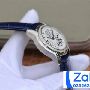 ĐỒNG HỒ NỮ AUDEMARS PIGUET 77303BC FAKE CAO CẤP MÀU XANH DÂY DA 39.5MM 2 ĐỒNG HỒ NỮ AUDEMARS PIGUET 77303BC FAKE CAO CẤP MÀU XANH DÂY DA 39.5MM