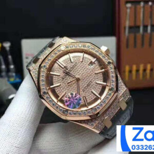 ĐỒNG HỒ NAM AUDEMARS PIGUET REPLICA CAO CẤP NHÀ MÁY JF VÀNG HỒNG 41MM 2 ĐỒNG HỒ NAM AUDEMARS PIGUET REPLICA CAO CẤP NHÀ MÁY JF VÀNG HỒNG 41MM