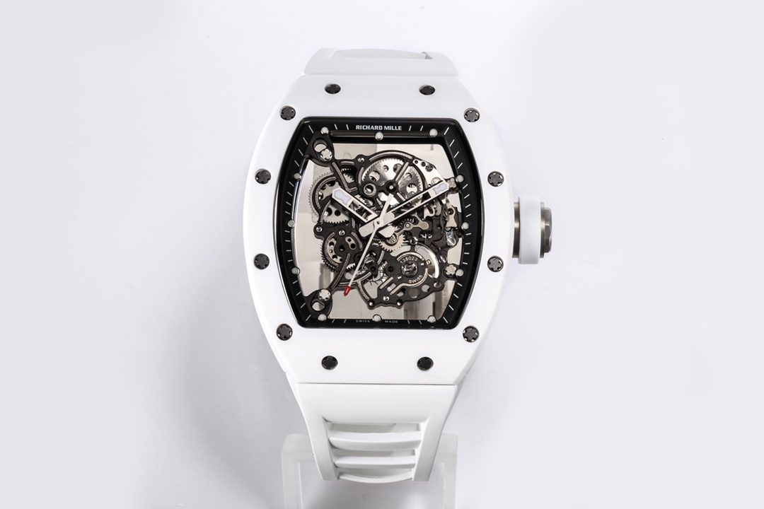 ĐỒNG HỒ NAM RICHARD MILLE RM055 REPLICA 11 NHÀ MÁY BBR V2 MÀU TRẮNG 45MM ĐỒNG HỒ NAM RICHARD MILLE RM055 REPLICA 11 NHÀ MÁY BBR V2 MÀU TRẮNG 45MM