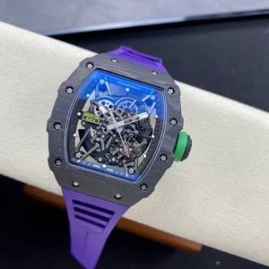 ĐỒNG HỒ NAM RICHARD MILLE RM35-02 REPLICA CAO CẤP NHÀ MÁY T+ MÀU TÍM 44MM 1 ĐỒNG HỒ NAM RICHARD MILLE RM35-02 REPLICA CAO CẤP NHÀ MÁY T+ MÀU TÍM 44MM