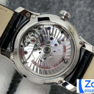 ĐỒNG HỒ NAM OMEGA DE VILLE REPLICA 1:1 NHÀ MÁY VS FACTORY MẶT ĐEN 41MM 4 ĐỒNG HỒ NAM OMEGA DE VILLE REPLICA 1:1 NHÀ MÁY VS FACTORY MẶT ĐEN 41MM