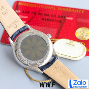 ĐỒNG HỒ NỮ OMEGA DE VILLE FAKE CAO CẤP NHÀ MÁY WWF FACTORY MẶT XANH 36MM 4 ĐỒNG HỒ NỮ OMEGA DE VILLE FAKE CAO CẤP NHÀ MÁY WWF FACTORY MẶT XANH 36MM
