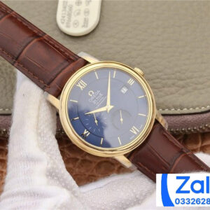 ĐỒNG HỒ NAM OMEGA DE VILLE FAKE CAO CẤP NHÀ MÁY DV VIỀN VÀNG MẶT XANH 40MM 1 ĐỒNG HỒ NAM OMEGA DE VILLE FAKE CAO CẤP NHÀ MÁY DV VIỀN VÀNG MẶT XANH 40MM