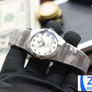 ĐỒNG HỒ NAM OMEGA CONSTELLATION FAKE 1:1 NHÀ MÁY VS MẶT CHẢI TIA 38MM 1 ĐỒNG HỒ NAM OMEGA CONSTELLATION FAKE 1:1 NHÀ MÁY VS MẶT CHẢI TIA 38MM