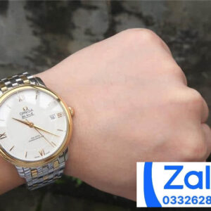 ĐỒNG HỒ NAM OMEGA DE VILLE SUPER FAKE NHÀ MÁY VK VIỀN VÀNG 36.8MM 5 ĐỒNG HỒ NAM OMEGA DE VILLE SUPER FAKE NHÀ MÁY VK VIỀN VÀNG 36.8MM