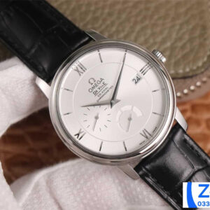 ĐỒNG HỒ NAM OMEGA DE VILLE SUPER FAKE NHÀ MÁY AZ DÂY DA ĐEN 40MM 1 ĐỒNG HỒ NAM OMEGA DE VILLE SUPER FAKE NHÀ MÁY AZ DÂY DA ĐEN 40MM