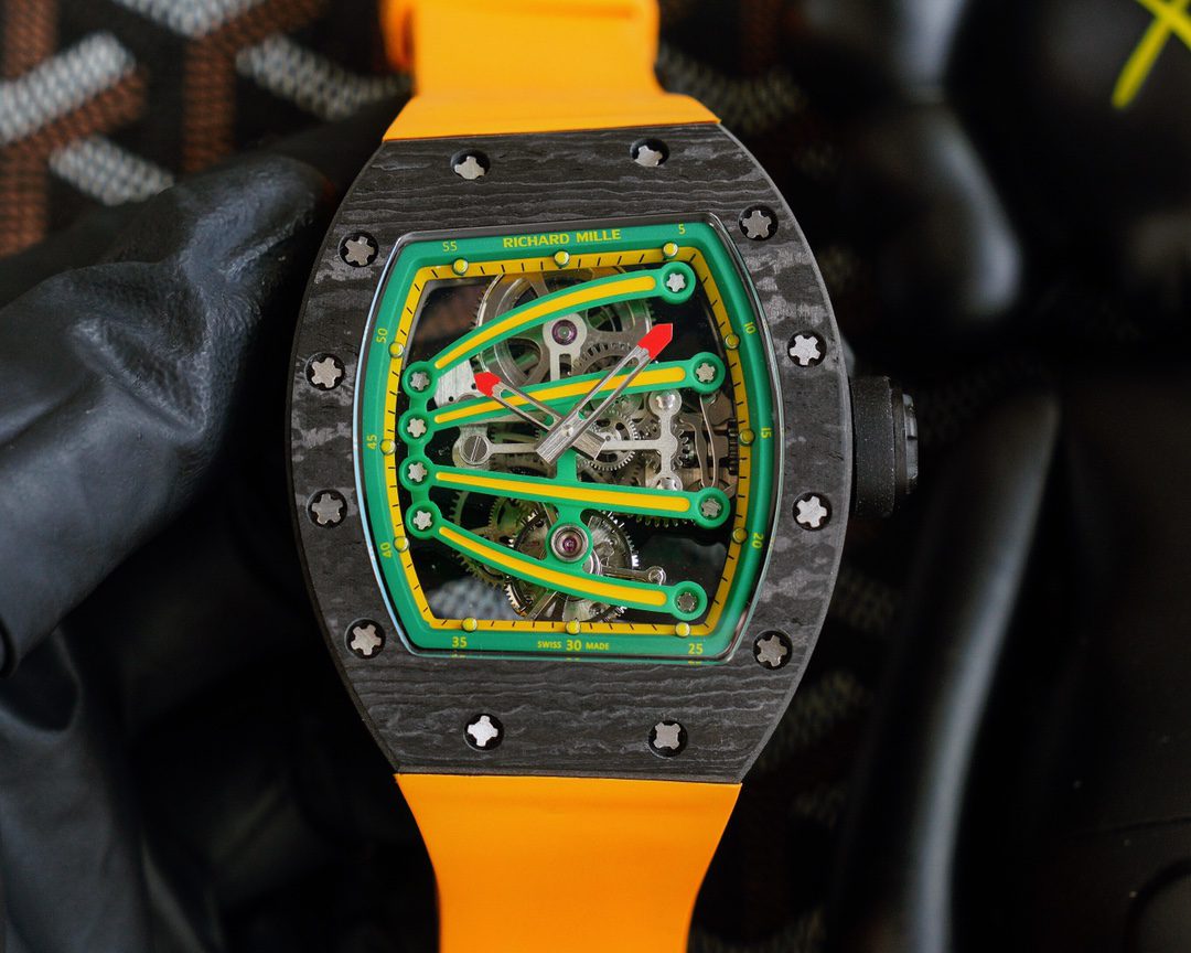 ĐỒNG HỒ NAM RICHARD MILLE RM59-01 REPLICA 1:1 MẶT XANH LỘ CƠ 43MM ĐỒNG HỒ NAM RICHARD MILLE RM59-01 REPLICA 1:1 MẶT XANH LỘ CƠ 43MM