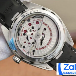 ĐỒNG HỒ NAM OMEGA SEAMASTER FAKE 1:1 NHÀ MÁY 3S DÂY CAO SU ĐEN 41MM 4 ĐỒNG HỒ NAM OMEGA SEAMASTER FAKE 1:1 NHÀ MÁY 3S DÂY CAO SU ĐEN 41MM