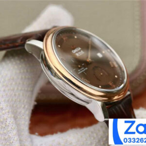 ĐỒNG HỒ NAM OMEGA DE VILLE PRESTIGE FAKE 11 NHÀ MÁY TW MẶT NÂU 39.5MM 3 ĐỒNG HỒ NAM OMEGA DE VILLE PRESTIGE FAKE 11 NHÀ MÁY TW MẶT NÂU 39.5MM