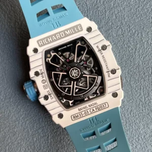 ĐỒNG HỒ NAM RICHARD MILLE RM35-03 REP 1:1 NHÀ MÁY Z DÂY CAO SU XANH 44MM 4 ĐỒNG HỒ NAM RICHARD MILLE RM35-03 REP 1:1 NHÀ MÁY Z DÂY CAO SU XANH 44MM