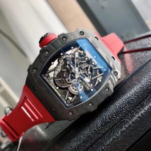 ĐỒNG HỒ NAM RICHARD MILLE RM35-02 REPLICA 11 NHÀ MÁY RMX VỎ CARBON 44MM 2 ĐỒNG HỒ NAM RICHARD MILLE RM35-02 REPLICA 11 NHÀ MÁY RMX VỎ CARBON 44MM