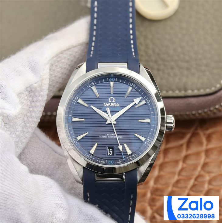 ĐỒNG HỒ NAM OMEGA SEAMASTER FAKE 11 NHÀ MÁY 3S DÂY CAO SU XANH 41MM ĐỒNG HỒ NAM OMEGA SEAMASTER FAKE 11 NHÀ MÁY 3S DÂY CAO SU XANH 41MM
