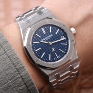 AUDEMARS PIGUET BEST REPLICAS ROYAL OAK 15500OR ZF FACTORY BLUE DIAL 39MM 6 ĐỒNG HỒ AUDEMARS PIGUET ROYAL OAK 15500OR REPLICA NHÀ MÁY ZF MẶT XANH 41MM