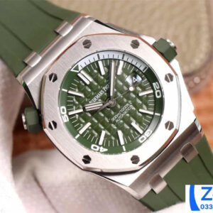 ĐỒNG HỒ NAM AUDEMARS PIGUET ROYAL OAK OFFSHORE 15710 REP 11 NHÀ MÁY JF XANH 42MM 1 ĐỒNG HỒ NAM AUDEMARS PIGUET ROYAL OAK OFFSHORE 15710 REP 11 NHÀ MÁY JF XANH 42MM