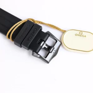 OMEGA SEAMASTER LUXURY REPLICA WATCHES ALL BLACK RUBBER STRAP OR FACTORY 43MM 5 ĐỒNG HỒ NAM OMEGA SEAMASTER REPLICA 1:1 NHÀ MÁY OR FULL BLACK 43MM