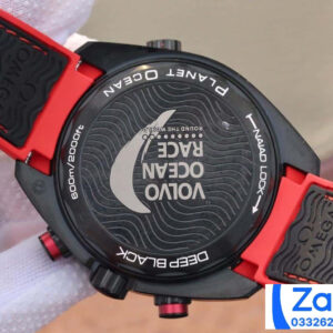 ĐỒNG HỒ NAM OMEGA SEAMASTER FAKE 1:1 NHÀ MÁY OM HAI MÀU ĐỎ ĐEM 45MM 4 ĐỒNG HỒ NAM OMEGA SEAMASTER FAKE 1:1 NHÀ MÁY OM HAI MÀU ĐỎ ĐEM 45MM