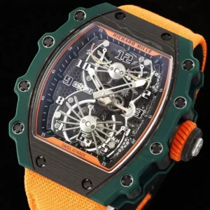 ĐỒNG HỒ NAM RICHARD MILLE RM21-02 REPLICA 11 DÂY VẢI CANVAS CAM 48MM 1 ĐỒNG HỒ NAM RICHARD MILLE RM21-02 REPLICA 11 DÂY VẢI CANVAS CAM 48MM