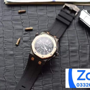 ĐỒNG HỒ NAM AUDEMARS PIGUET ROYAL OAK 15709 SUPER FAKE NHÀ MÁY JF ĐEN 41MM 1 ĐỒNG HỒ NAM AUDEMARS PIGUET ROYAL OAK 15709 SUPER FAKE NHÀ MÁY JF ĐEN 41MM
