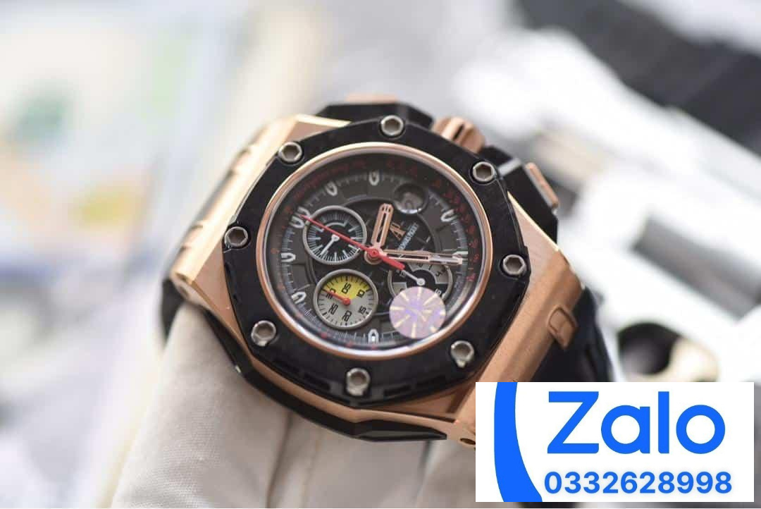 ĐỒNG HỒ AUDEMARS PIGUET ROYAL OAK OFFSHORE 26290RO REPLICA NHÀ MÁY JF 44MM ĐỒNG HỒ AUDEMARS PIGUET ROYAL OAK OFFSHORE 26290RO REPLICA NHÀ MÁY JF 44MM