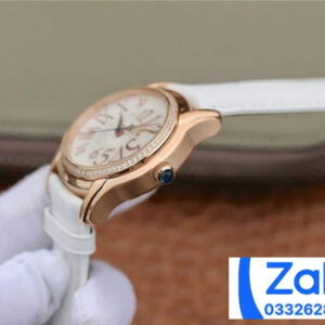 ĐỒNG HỒ NỮ AUDEMARS PIGUET 77303BC FAKE 1:1 DÂY DA VÀNG HỒNG 39.5MM 2 ĐỒNG HỒ NỮ AUDEMARS PIGUET 77303BC FAKE 1:1 DÂY DA VÀNG HỒNG 39.5MM