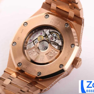 AUDEMARS PIGUET BEST COPIES WATCH ROYAL OAK 15452 ROSE GOLD TZ FACTORY 41MM 4 ĐỒNG HỒ NAM AUDEMARS PIGUET ROYAL OAK 15452 REPLICA 1:1 NHÀ MÁY TZ VÀNG 41MM