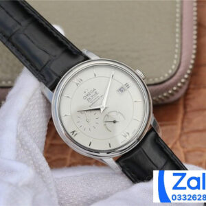 ĐỒNG HỒ NAM OMEGA DE VILLE FAKE CAO CẤP NHÀ MÁY DV CỌC SỐ LA MÃ TRẮNG 40MM 1 ĐỒNG HỒ NAM OMEGA DE VILLE FAKE CAO CẤP NHÀ MÁY DV CỌC SỐ LA MÃ TRẮNG 40MM