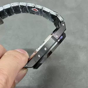 AUDEMARS PIGUET BEST COPIES WATCH ROYAL OAK APS FACTORY BLACK CERAMIC 41MM 3 ĐỒNG HỒ AUDEMARS PIGUET ROYAL OAK REPLICA CAO CẤP NHÀ MÁY APS ĐEN 41MM