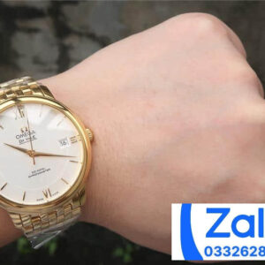 ĐỒNG HỒ NAM OMEGA DE VILLE SUPER FAKE NHÀ MÁY VK VÀNG GOLD 36.8MM 6 ĐỒNG HỒ NAM OMEGA DE VILLE SUPER FAKE NHÀ MÁY VK VÀNG GOLD 36.8MM