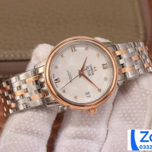 ĐỒNG HỒ NỮ OMEGA DE VILLE FAKE CAO CẤP NHÀ MÁY MKS MẶT SỐ XÀ CỪ 32.7MM 1 ĐỒNG HỒ NỮ OMEGA DE VILLE FAKE CAO CẤP NHÀ MÁY MKS MẶT SỐ XÀ CỪ 32.7MM